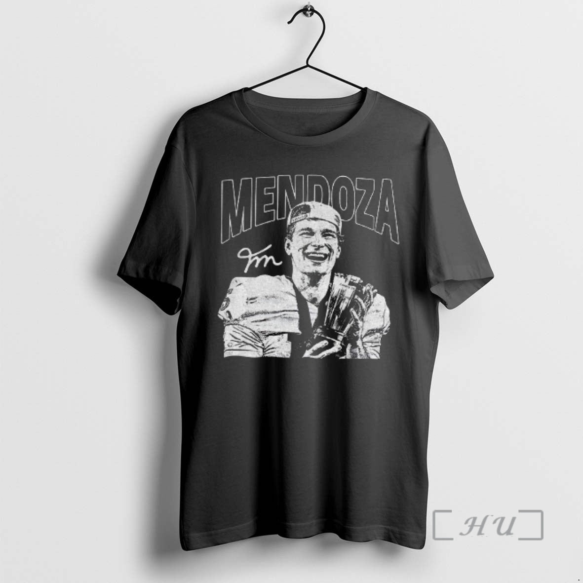 Officials Fernando Mendoza 2025 Heisman Winner Signature T-Shirts, Hoodie, Sweatshirt - T-Shirt, Sweatshirt, Hoodie