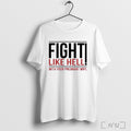Officials Fight Like Hell With Your Pregnant Wife T Shirt Unisex T-shirt, Sweatshirt, Hoodie, Long Sleeve Tee - T-Shirt, Sweatshirt, Hoodie