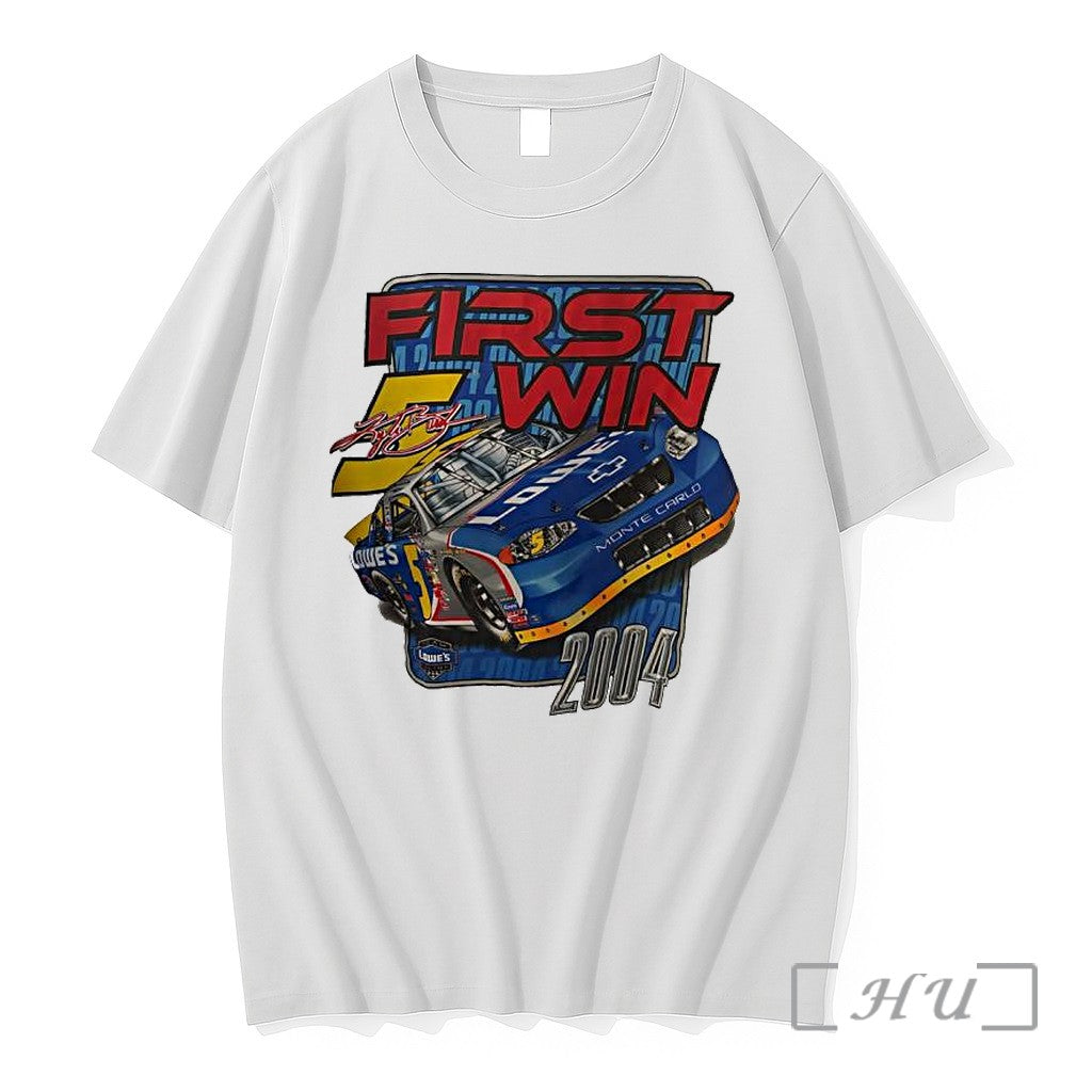 Officials First Win Jimmie Johnson Lowes Monte Carlo 2004 Hendrick Motorsports Premium T Shirts Sweater - T-Shirt, Sweatshirt, Hoodie