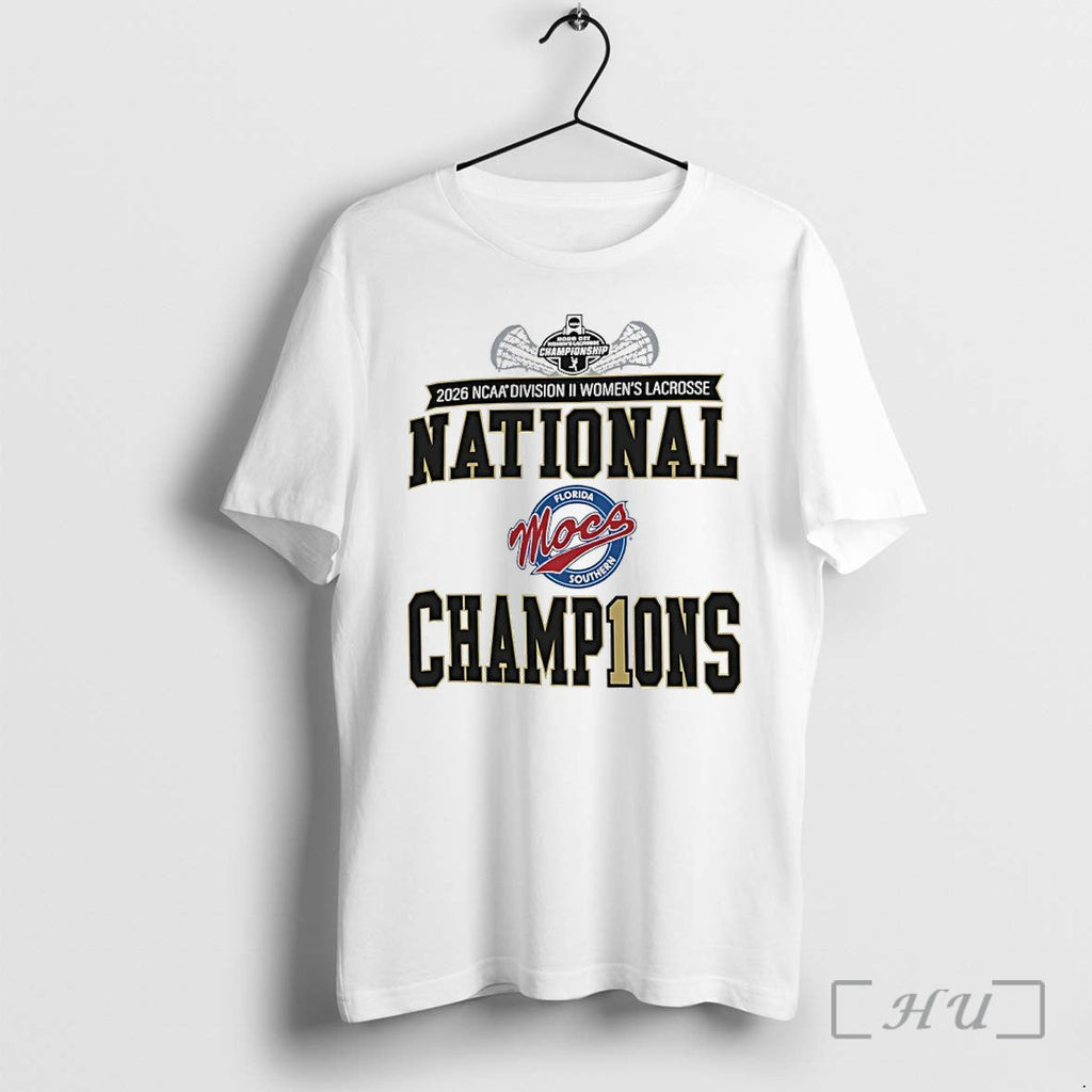 Officials Florida Southern Mocs 2026 Ncaa Dii Womens Lacrosse National Champions Premium T Shirts Sweater - T-Shirt, Sweatshirt, Hoodie