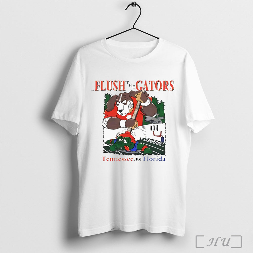 Officials Flush The Gators Tennessee Vs Florida T Shirt Unisex T-shirt, Sweatshirt, Hoodie, Long Sleeve Tee - T-Shirt, Sweatshirt, Hoodie
