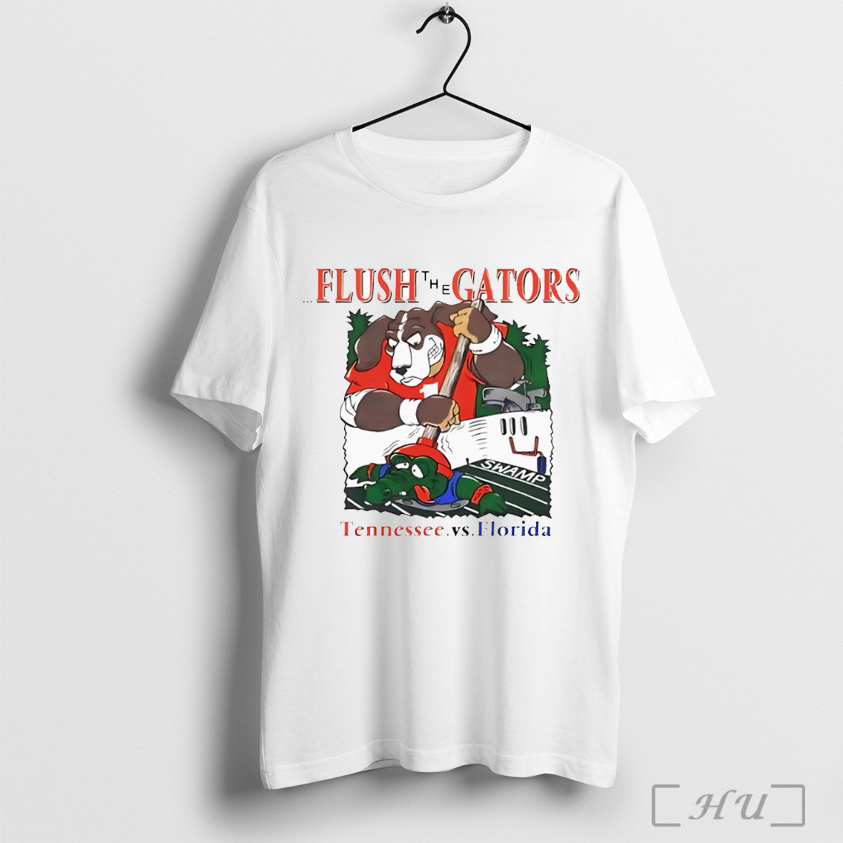 Officials Flush The Gators Tennessee Vs Florida T Shirt Unisex T-shirt, Sweatshirt, Hoodie, Long Sleeve Tee - T-Shirt, Sweatshirt, Hoodie
