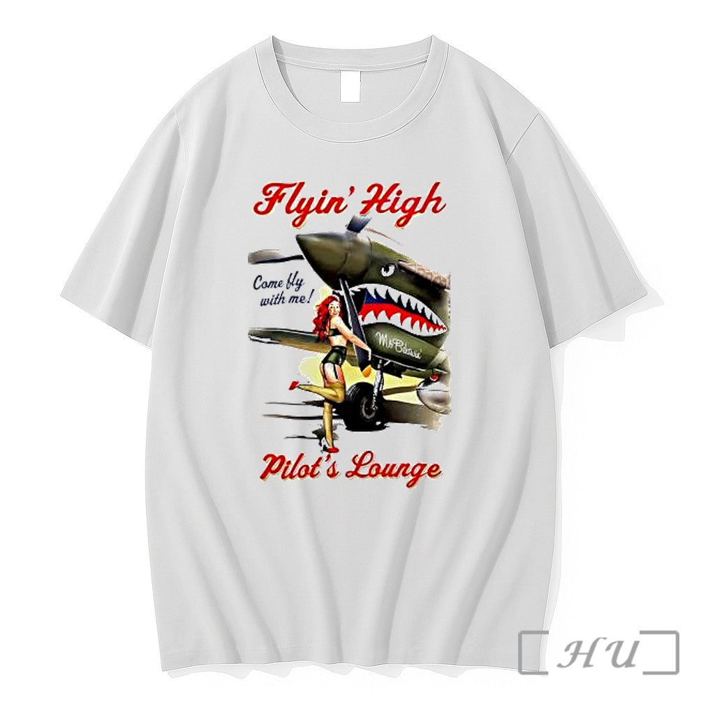 Officials Flyin High Come Fly With Me Mo Behavin Pilots Lounge Premium T Shirts Sweater Unisex T-shirt, Sweatshirt, Hoodie, Long Sleeve Tee - T-Shirt, Sweatshirt, Hoodie