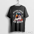 Officials Flying Twice As High 2025 Eagle Wearing Beanie Sunglasses T Shirt Unisex T-shirt, Sweatshirt, Hoodie, Long Sleeve Tee - T-Shirt, Sweatshirt, Hoodie