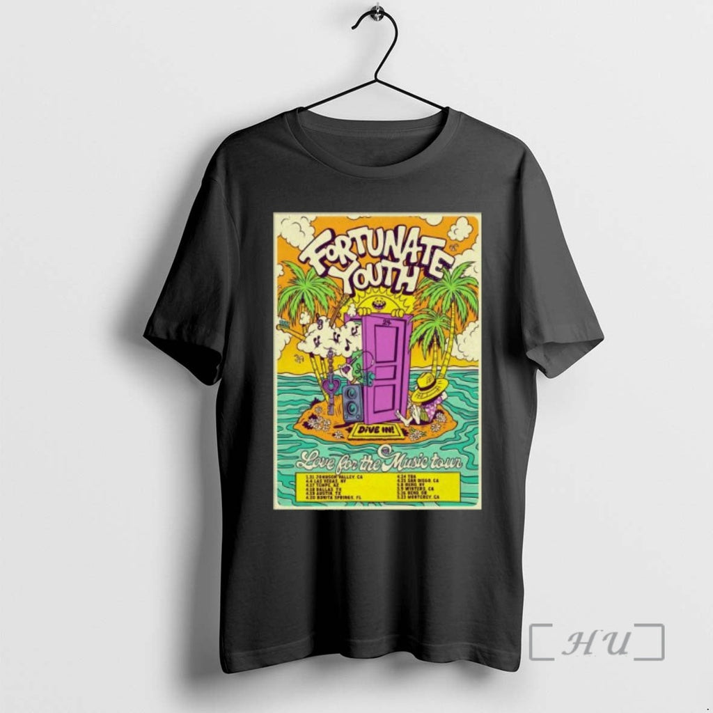 Officials Fortunate Love Music Tour 2026 T-Shirts, Hoodie, Sweatshirt - T-Shirt, Sweatshirt, Hoodie