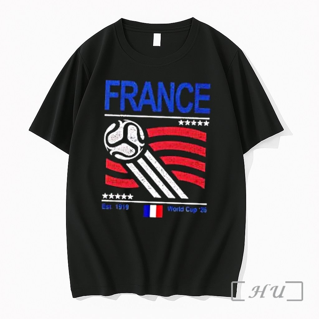 Officials France Soccer World Cup 2026 Premium T Shirts Sweater Hoodie Jpg Unisex T-shirt, Sweatshirt, Hoodie, Long Sleeve Tee - T-Shirt, Sweatshirt, Hoodie