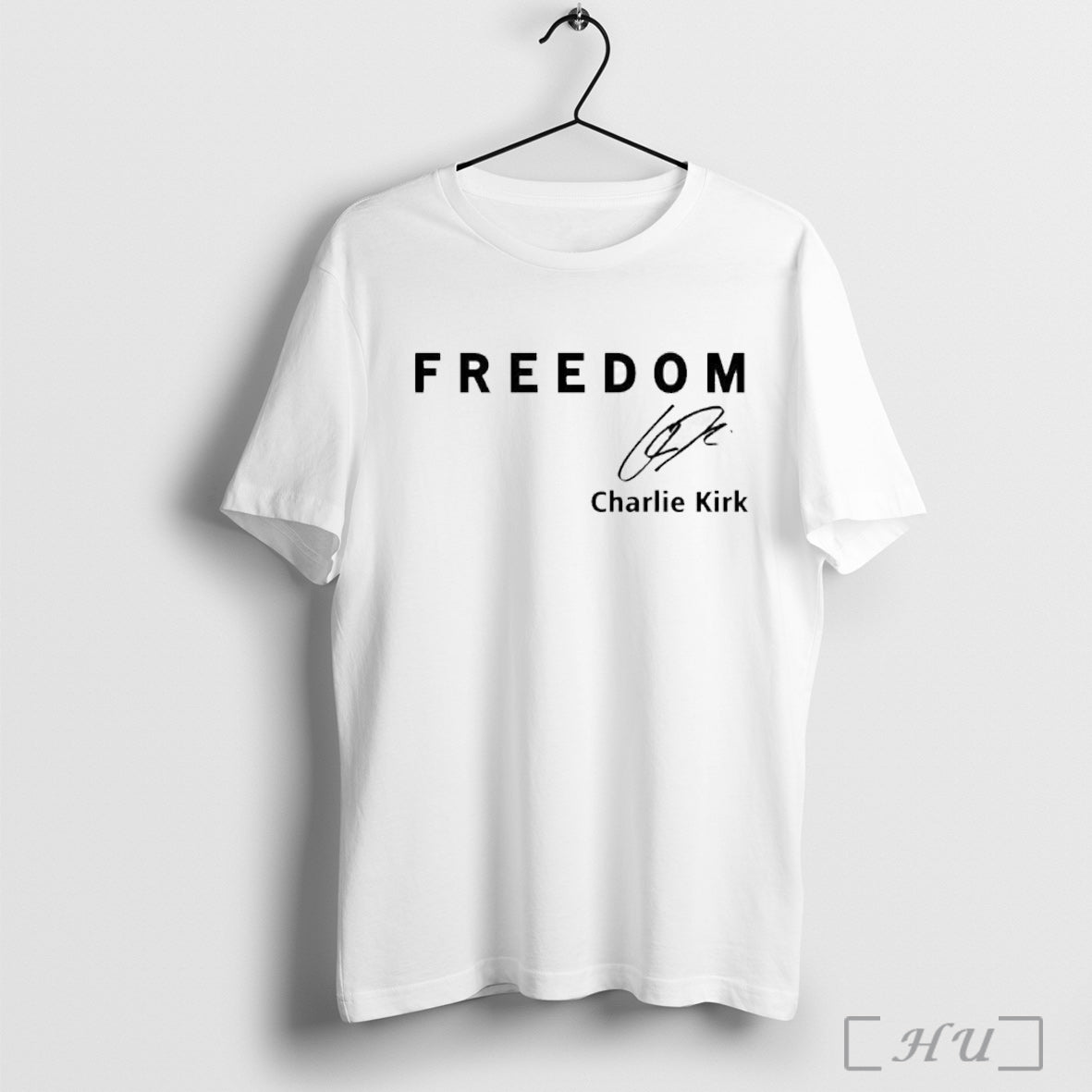 Officials Freedom Signature Charlie Kirk T Shirt Unisex T-shirt, Sweatshirt, Hoodie, Long Sleeve Tee - T-Shirt, Sweatshirt, Hoodie
