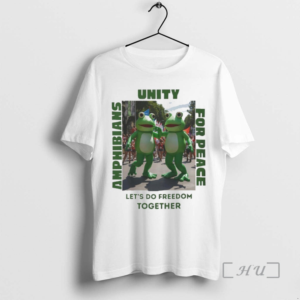 Officials Frog Amphibians Unity Peace Lets Do Freedom Together T-Shirts, Hoodie, Sweatshirt - T-Shirt, Sweatshirt, Hoodie