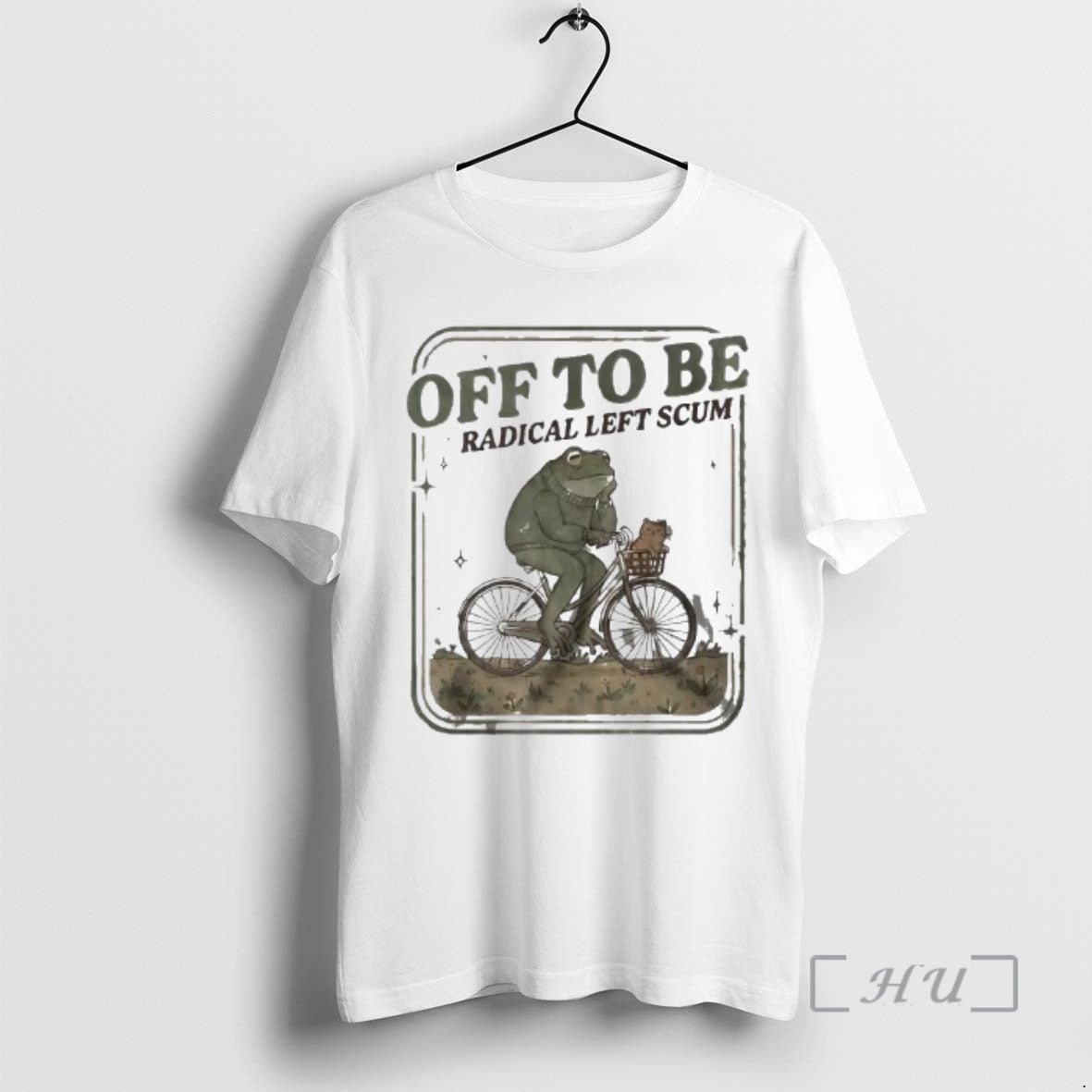 Officials Frog Bicycle Meme Off Be Radical Left Scum T-Shirts, Hoodie, Sweatshirt - T-Shirt, Sweatshirt, Hoodie