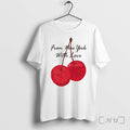 Officials From New York With Love Cherries Premium T Shirts Sweater Hoodie Jpg Unisex T-shirt, Sweatshirt, Hoodie, Long Sleeve Tee - T-Shirt, Sweatshirt, Hoodie