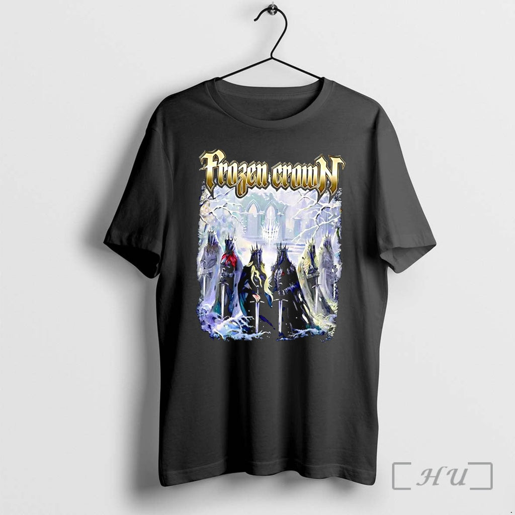Officials Frozen Crown Dark Fantasy Rulers Crown Black Unisex T-shirt, Sweatshirt, Hoodie, Long Sleeve Tee - T-Shirt, Sweatshirt, Hoodie