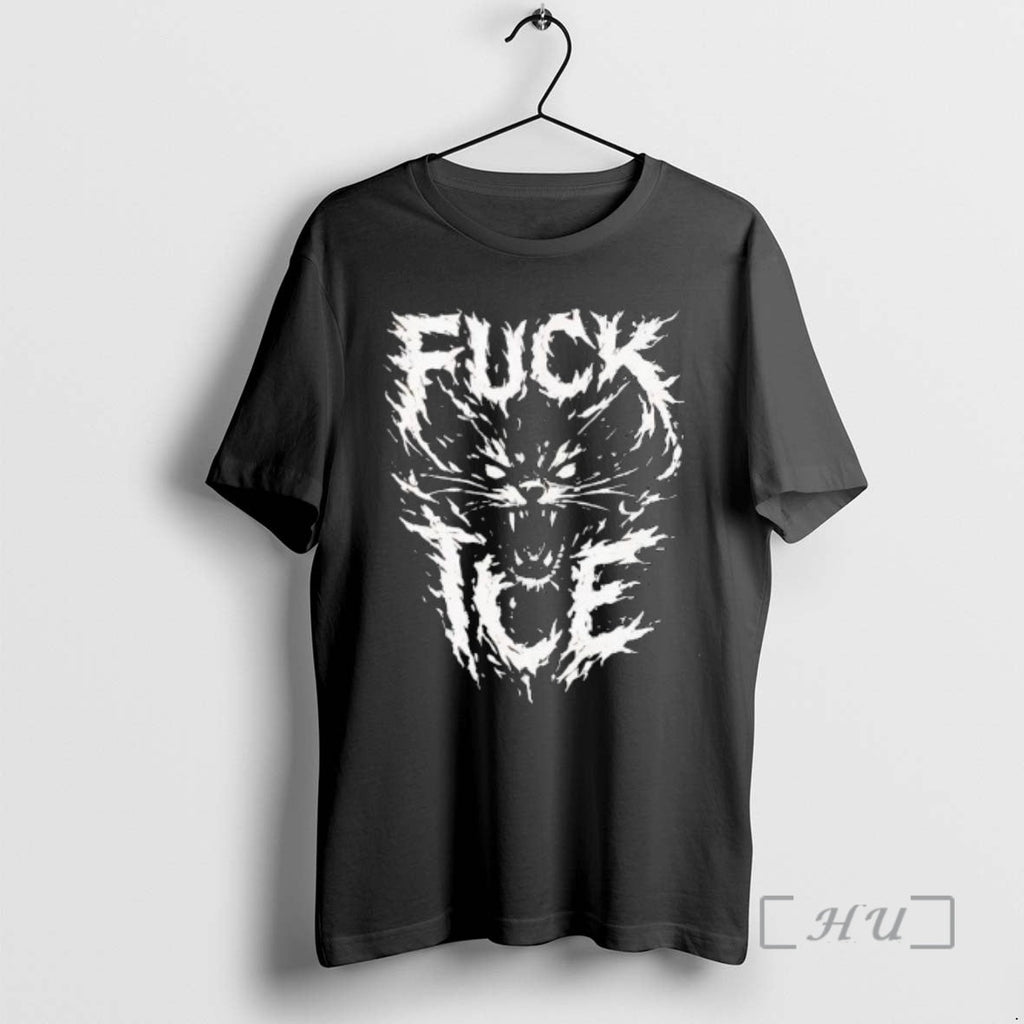 Officials Fuck Ice Feral Cat T-Shirts, Hoodie, Sweatshirt - T-Shirt, Sweatshirt, Hoodie