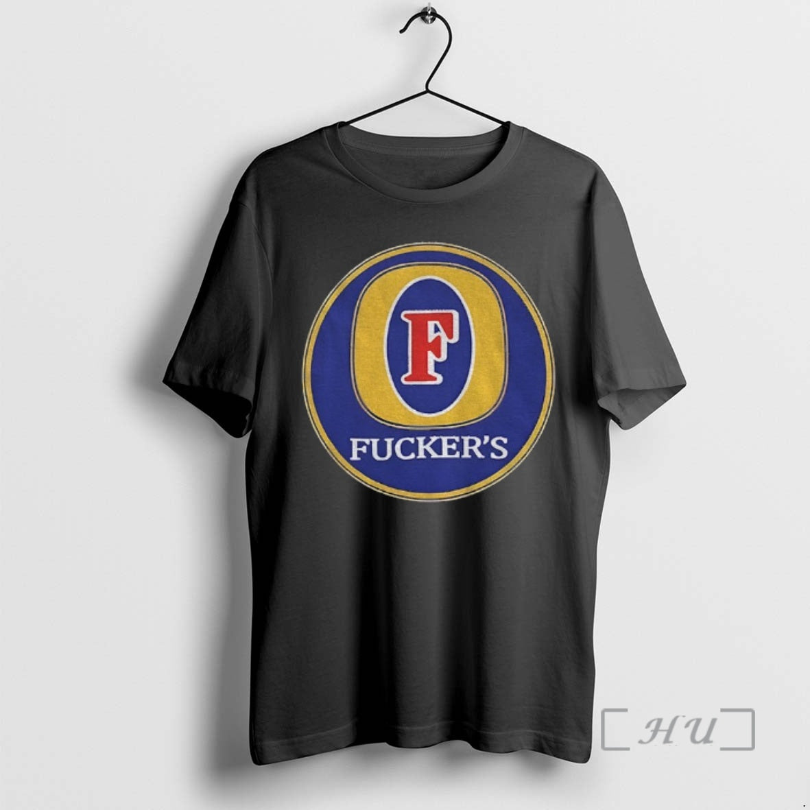 Officials Fuckers Fosters Lager Parody Logo Unisex T-shirt, Sweatshirt, Hoodie, Long Sleeve Tee - T-Shirt, Sweatshirt, Hoodie