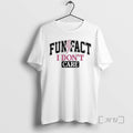 Officials Fun Fact I Dont Care Pink Lightning Unisex T-shirt, Sweatshirt, Hoodie, Long Sleeve Tee - T-Shirt, Sweatshirt, Hoodie