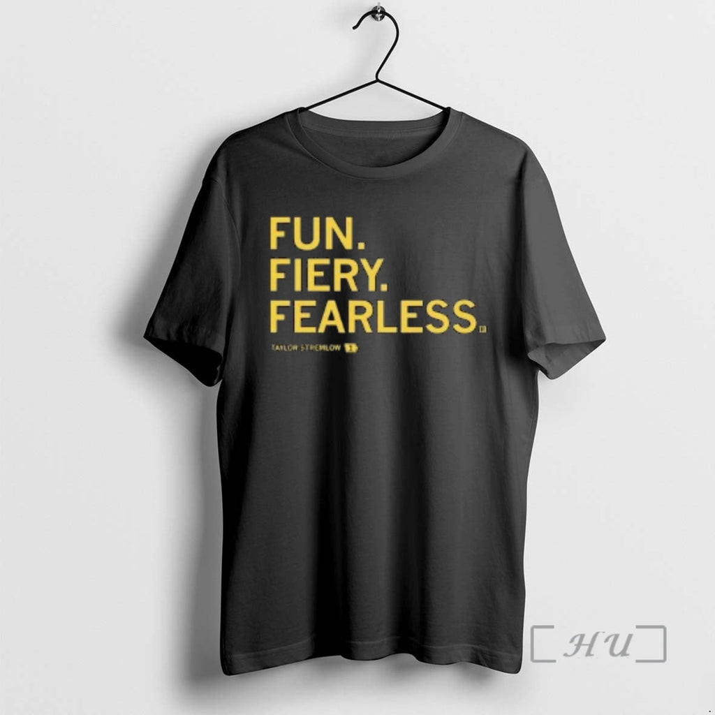 Officials Fun Fiery Fearless Taylor Stremlow Circle Black T-Shirts, Hoodie, Sweatshirt - T-Shirt, Sweatshirt, Hoodie