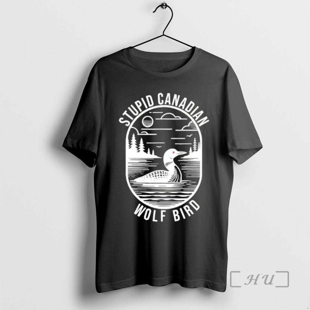 Officials Funny Stupid Canadian Wolf Bird Loon Hockey Wildlife T-Shirts, Hoodie, Sweatshirt - T-Shirt, Sweatshirt, Hoodie