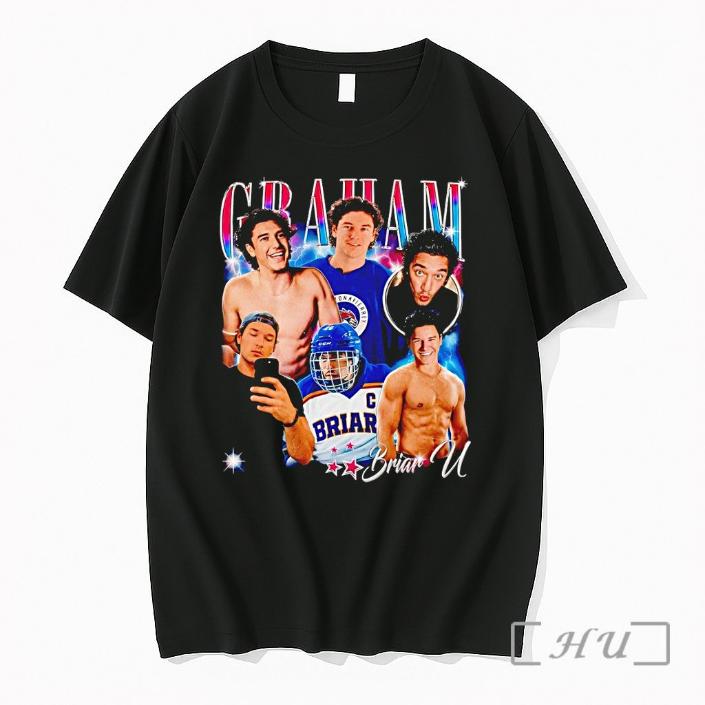 Officials Garrett Graham Briar University Hockey Romance Graphic 2026 Unisex T-shirt, Sweatshirt, Hoodie, Long Sleeve Tee - T-Shirt, Sweatshirt, Hoodie