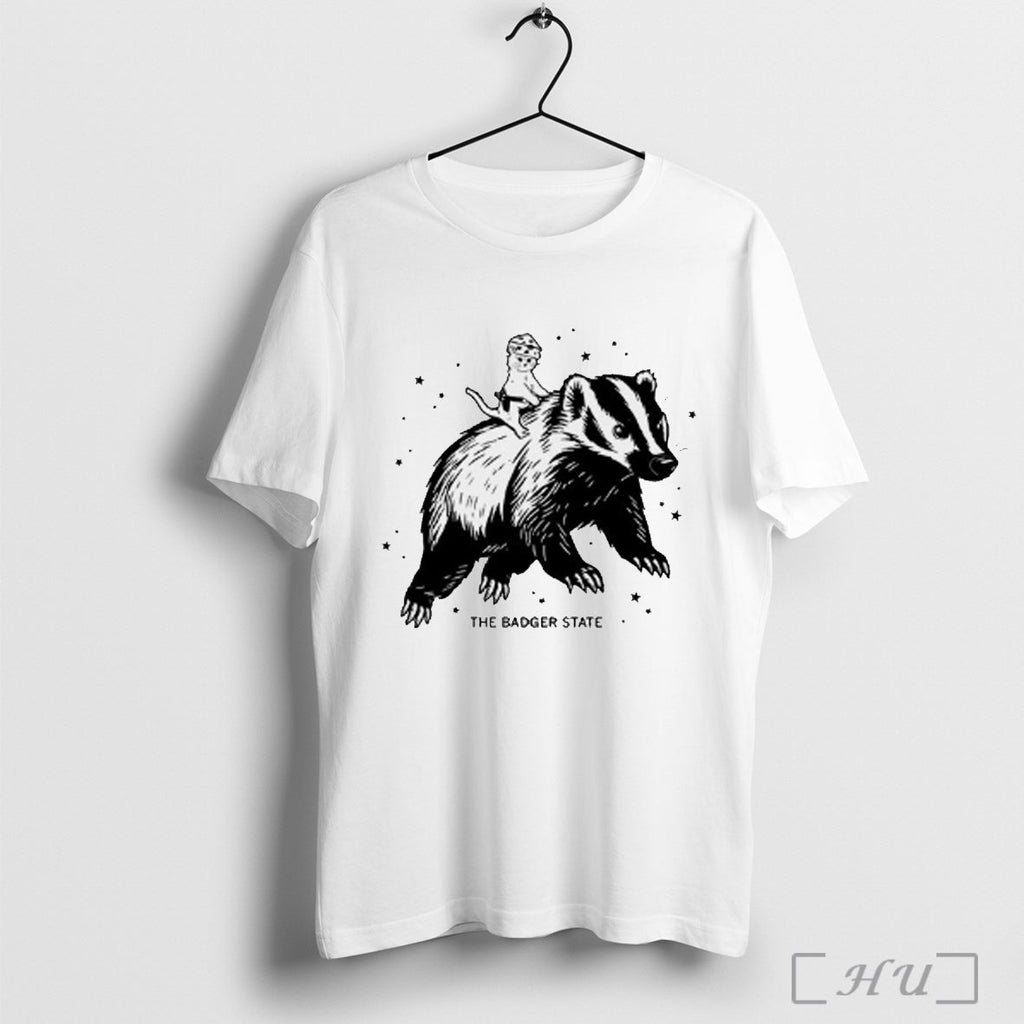 Officials Gary Riding Badger T Shirt Unisex T-shirt, Sweatshirt, Hoodie, Long Sleeve Tee - T-Shirt, Sweatshirt, Hoodie