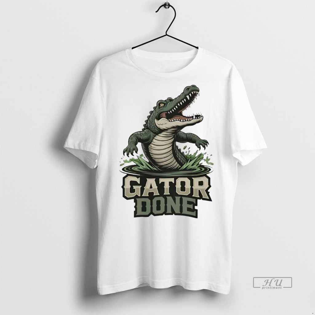 Officials Gator Done Louisiana Swamp Shirt Sweater Unisex T-shirt, Sweatshirt, Hoodie, Long Sleeve Tee - T-Shirt, Sweatshirt, Hoodie