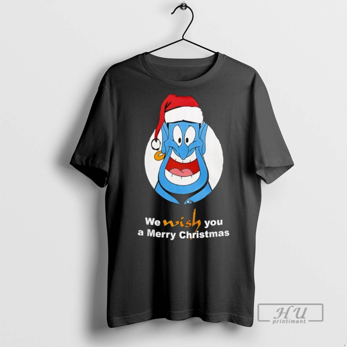 Officials Genie Aladdin We Wish You A Merry Christmas Ugly Christmas T Shirts Unisex T-shirt, Sweatshirt, Hoodie, Long Sleeve Tee - T-Shirt, Sweatshirt, Hoodie