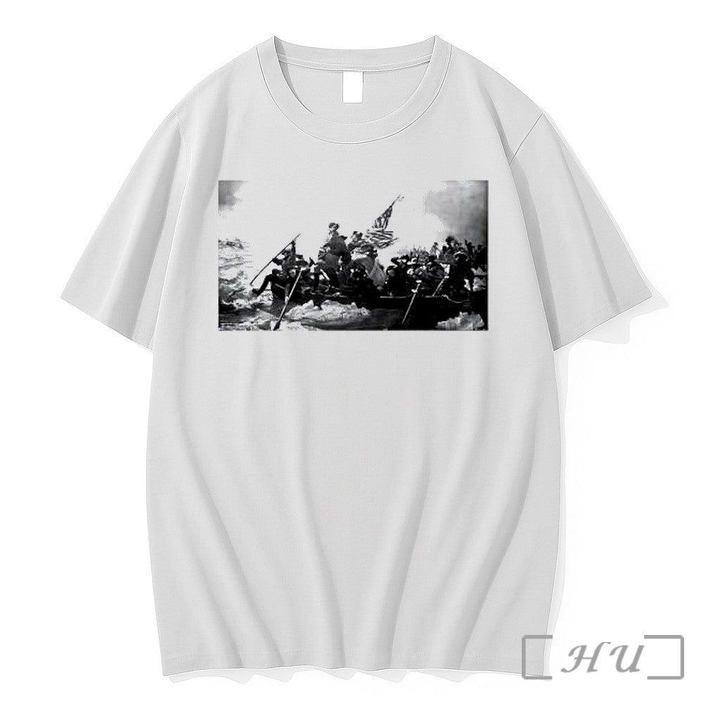 Officials George Washington Crossing The Delaware American Unisex T-shirt, Sweatshirt, Hoodie, Long Sleeve Tee - T-Shirt, Sweatshirt, Hoodie