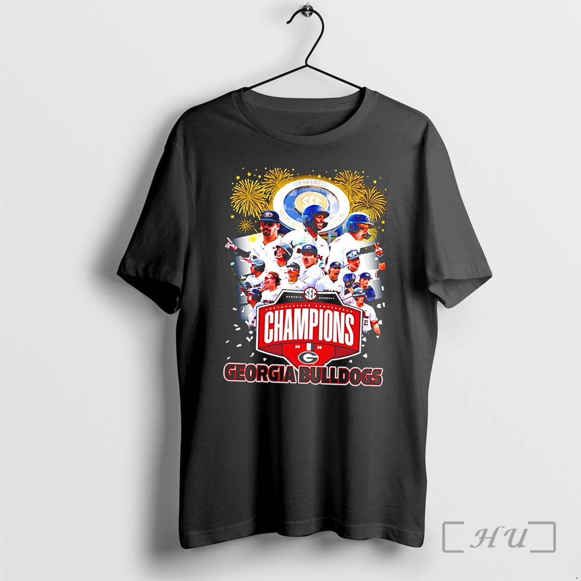 Officials Georgia Bulldogs 2026 Sec Southeastern Conference Tournament Champions All Team Tee Premium T Shirts - T-Shirt, Sweatshirt, Hoodie