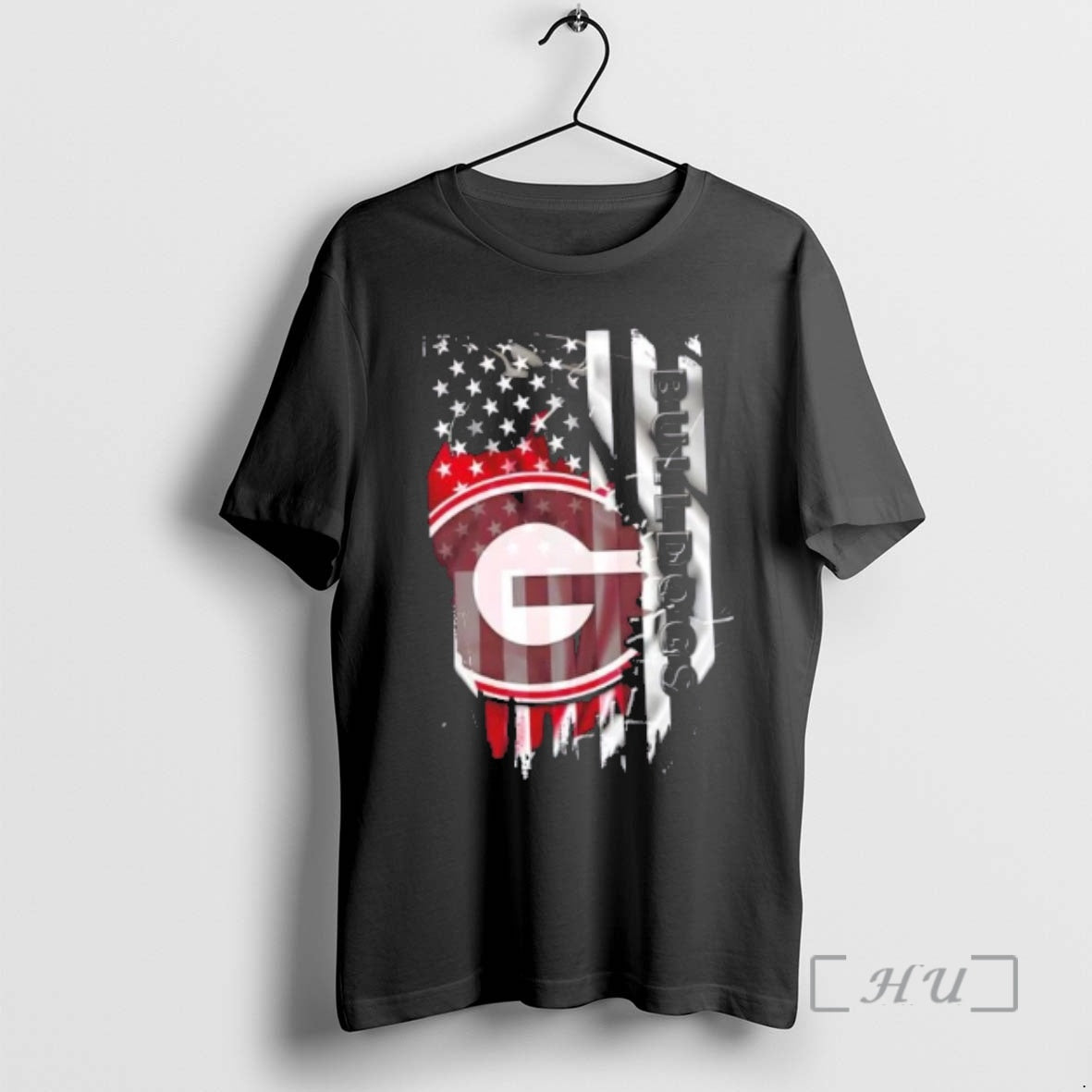 Officials Georgia Bulldogs Football X American Flag T-Shirts, Hoodie, Sweatshirt - T-Shirt, Sweatshirt, Hoodie
