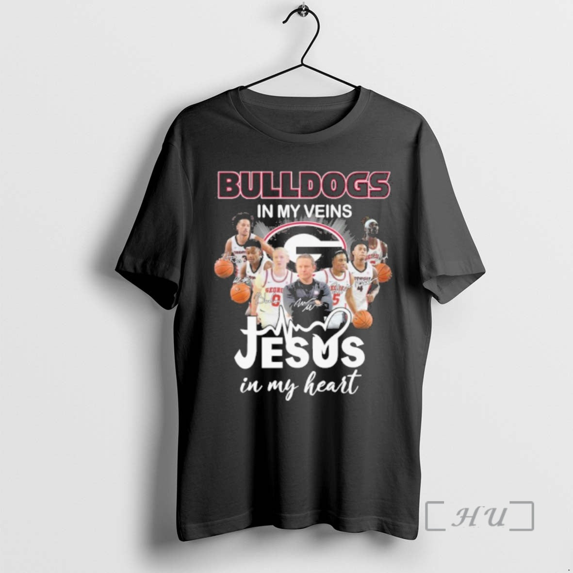 Officials Georgia Basketball My Veins Jesus My Heart T-Shirts, Hoodie, Sweatshirt - T-Shirt, Sweatshirt, Hoodie