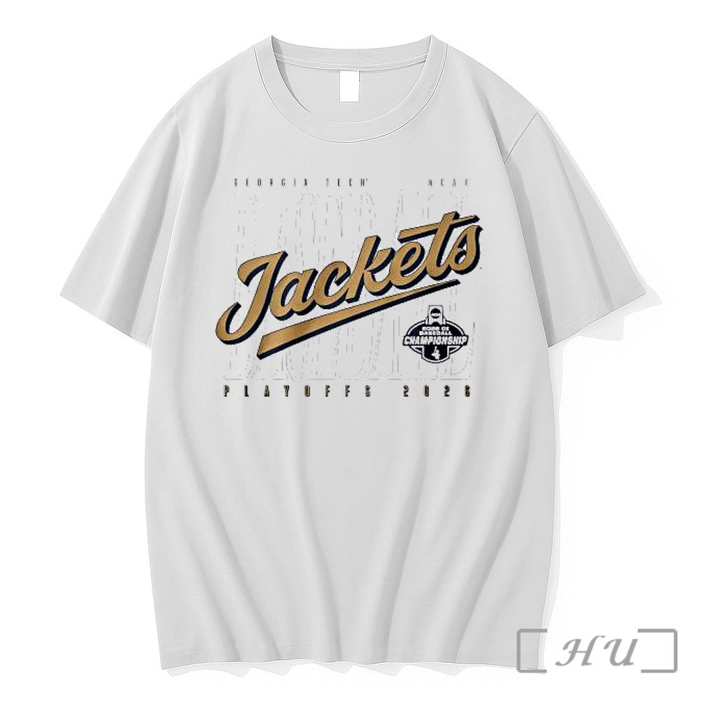 Officials Georgia Tech Jackets 2026 Ncaa Di Baseball Championship Playoff Collegiate Premium T Shirts Sweater - T-Shirt, Sweatshirt, Hoodie