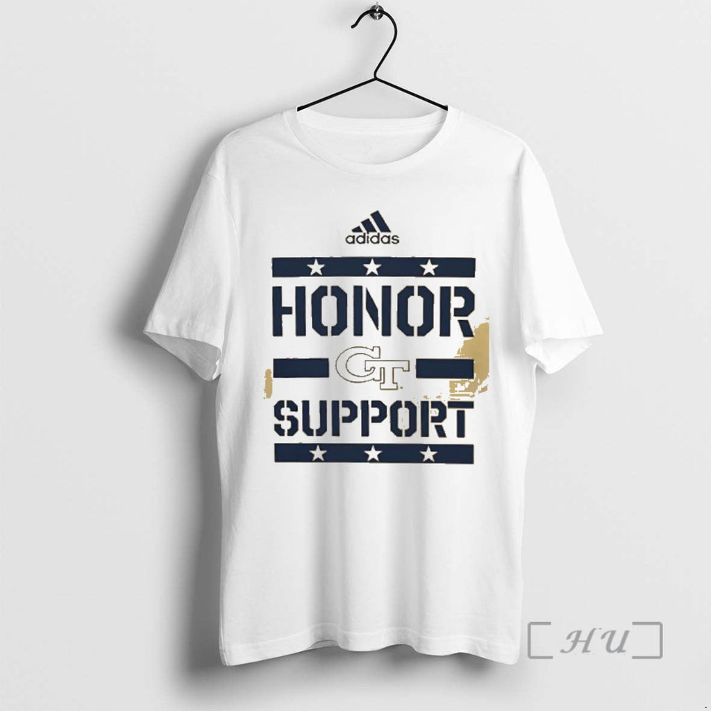 Officials Georgia Tech Yellow Jackets Honor And Support Unisex T-shirt, Sweatshirt, Hoodie, Long Sleeve Tee - T-Shirt, Sweatshirt, Hoodie