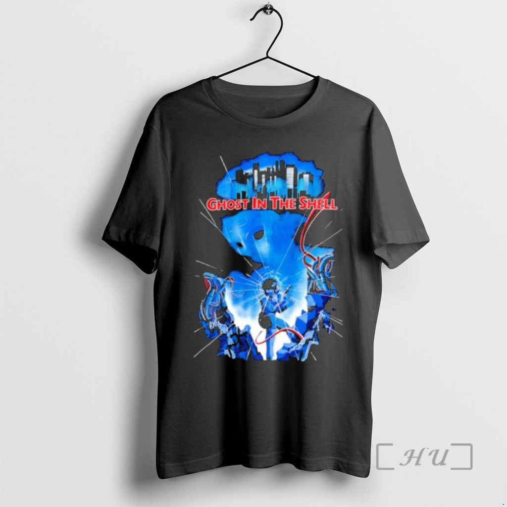 Officials Ghost In The Shell Motoko Kusanagi Anime Cyberpunk Unisex T-shirt, Sweatshirt, Hoodie, Long Sleeve Tee - T-Shirt, Sweatshirt, Hoodie
