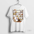 Officials Ghost Library Spiderweb Halloween Shirt Sweater Unisex T-shirt, Sweatshirt, Hoodie, Long Sleeve Tee - T-Shirt, Sweatshirt, Hoodie