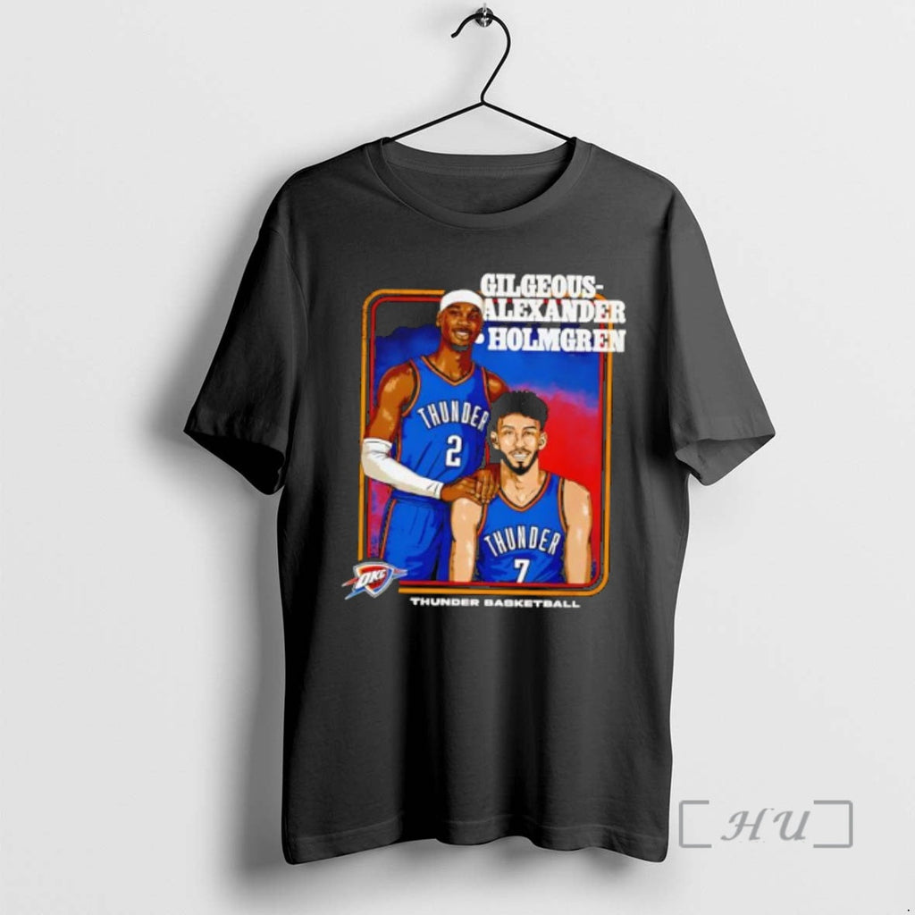 Officials Gilgeous Alexander Holmgren Oklahoma City Thunder Nba Basketball Unisex T-shirt, Sweatshirt, Hoodie, Long Sleeve Tee - T-Shirt, Sweatshirt, Hoodie