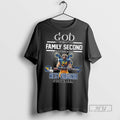 Officials God First Family Second Then West Virginia Mountaineers Football Mascot 2025 T Shirt - T-Shirt, Sweatshirt, Hoodie
