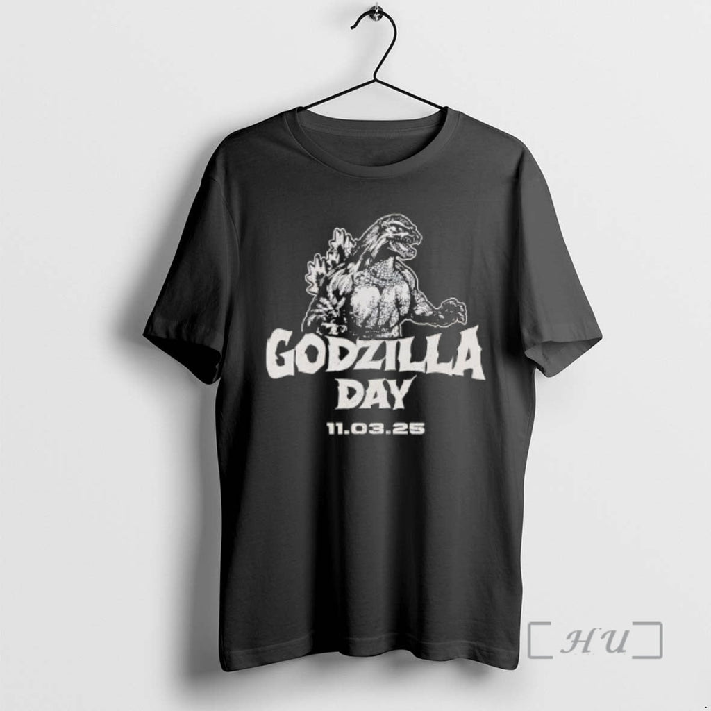Officials Godzilla Day 2025 11 03 T-Shirts, Hoodie, Sweatshirt - T-Shirt, Sweatshirt, Hoodie