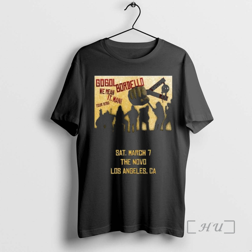 Officials Gogol Bordello Los Angeles Ca March 7 2026 Concert T-Shirts, Hoodie, Sweatshirt - T-Shirt, Sweatshirt, Hoodie