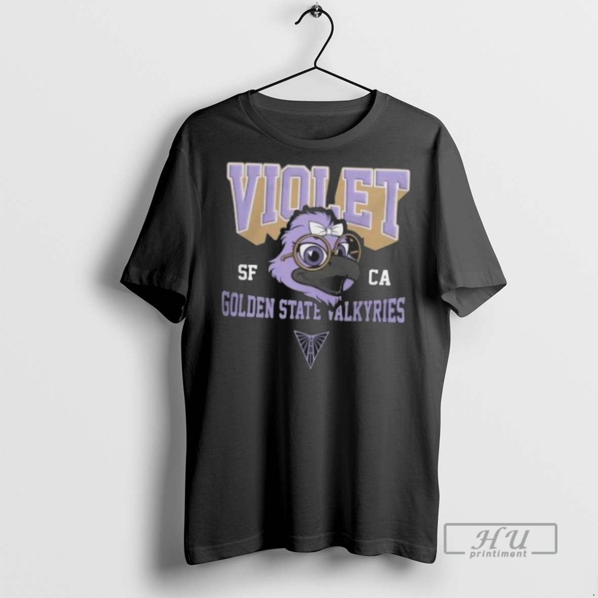 Officials Golden State Valkyries Violet Mascot Urban Graphic T Shirt Unisex T-shirt, Sweatshirt, Hoodie, Long Sleeve Tee - T-Shirt, Sweatshirt, Hoodie