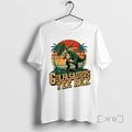 Officials Golfasaurus Tee Rex T Rex Dinosaur Playing Golf Retro Sunset Premium T Shirts Sweater - T-Shirt, Sweatshirt, Hoodie