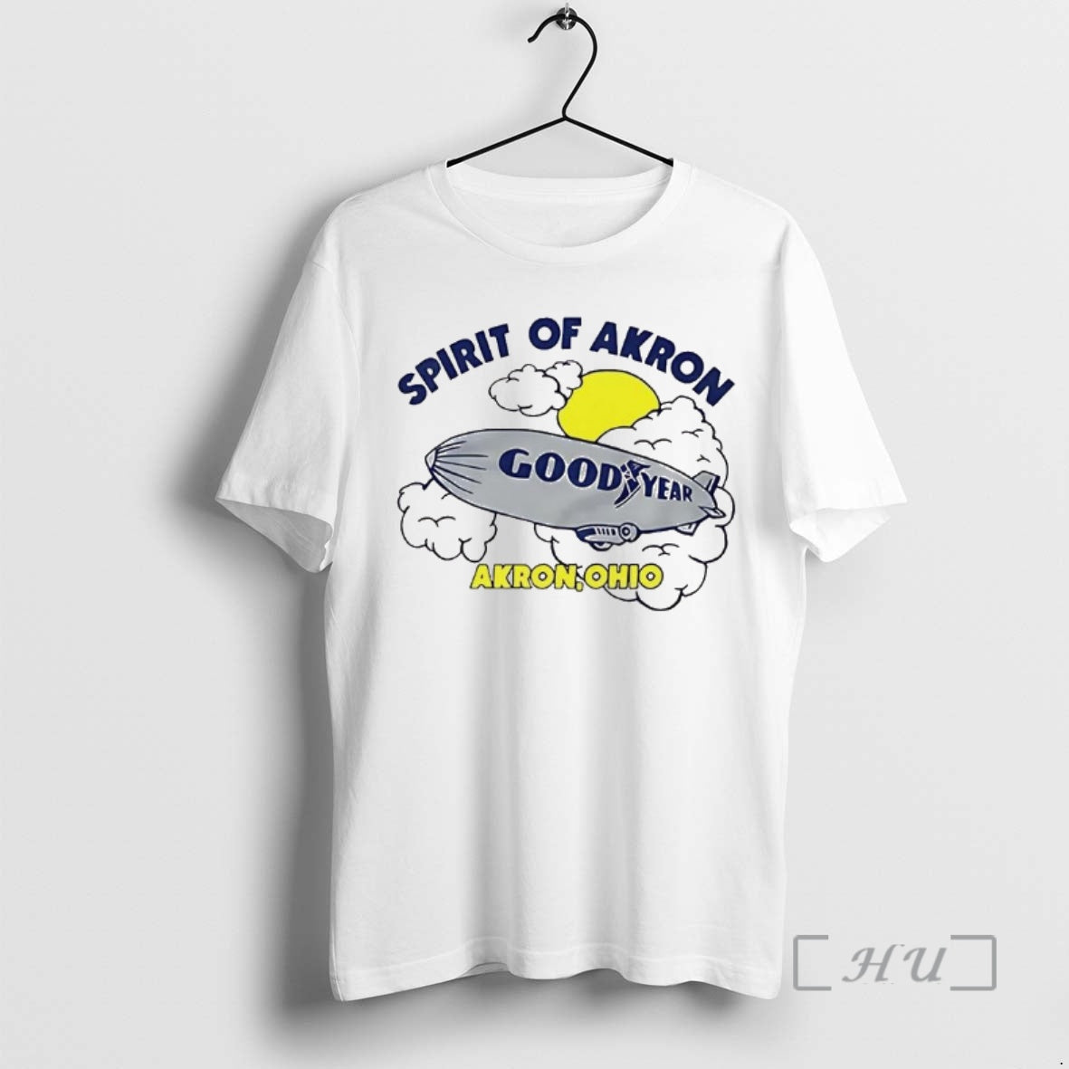 Officials Goodyear Blimp Spirit Akron Ohio Cartoon T-Shirts, Hoodie, Sweatshirt - T-Shirt, Sweatshirt, Hoodie