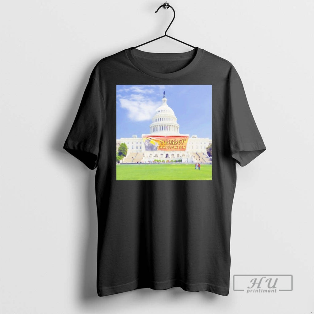 Officials Government Shutdown 2025 Spirit Halloween T Shirt Unisex T-shirt, Sweatshirt, Hoodie, Long Sleeve Tee - T-Shirt, Sweatshirt, Hoodie