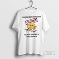 Officials Government Shutdown Closed Because Adulting Is Hard Enough T Shirt Unisex T-shirt, Sweatshirt, Hoodie, Long Sleeve Tee - T-Shirt, Sweatshirt, Hoodie