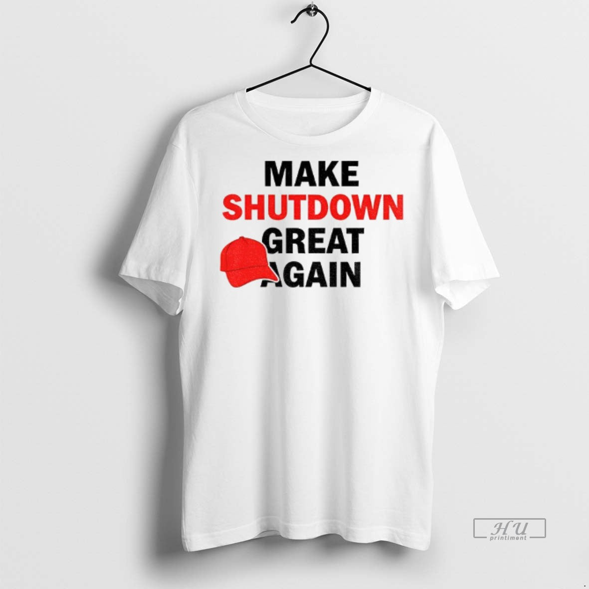 Officials Government Shutdown Maga Red Hat Make Shutdown Great Again Shirt Sweater Unisex T-shirt, Sweatshirt, Hoodie, Long Sleeve Tee - T-Shirt, Sweatshirt, Hoodie