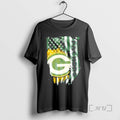Officials Green Bay Packers Football X American Flag T-Shirts, Hoodie, Sweatshirt - T-Shirt, Sweatshirt, Hoodie