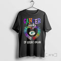 Officials Green Bay Packers Football Cancer Sucks Every Color T-Shirts, Hoodie, Sweatshirt - T-Shirt, Sweatshirt, Hoodie