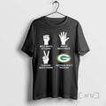 Officials Green Bay Packers Nothing Beats Rock Beats Scissors Paper Beats Rock T-Shirts, Hoodie, Sweatshirt - T-Shirt, Sweatshirt, Hoodie