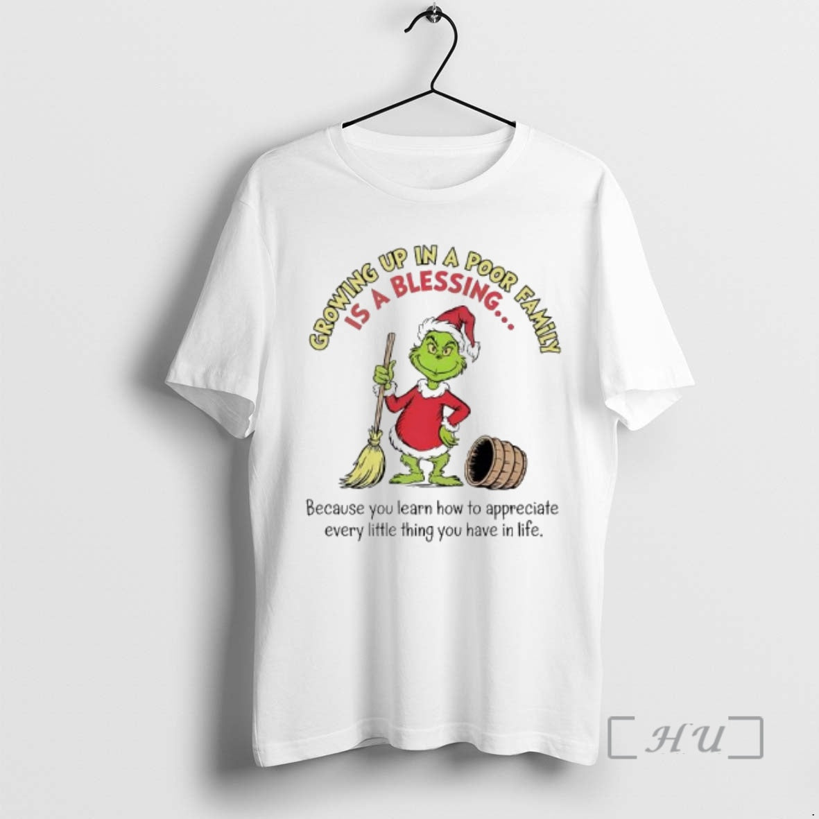 Officials Grinch Xmas Blessing Because You Learn How Appreciate Every Little Thing You Have T-Shirts, Hoodie, Sweatshirt - T-Shirt, Sweatshirt, Hoodie