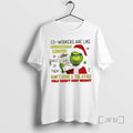 Officials Grinch Co Workers Are Like Lights Half Them Dont Work T-Shirts, Hoodie, Sweatshirt - T-Shirt, Sweatshirt, Hoodie