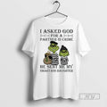 Officials Grinch I Asked God For Axx Partner In Crime He Sent Me My Smartass Unisex T-shirt, Sweatshirt, Hoodie, Long Sleeve Tee - T-Shirt, Sweatshirt, Hoodie