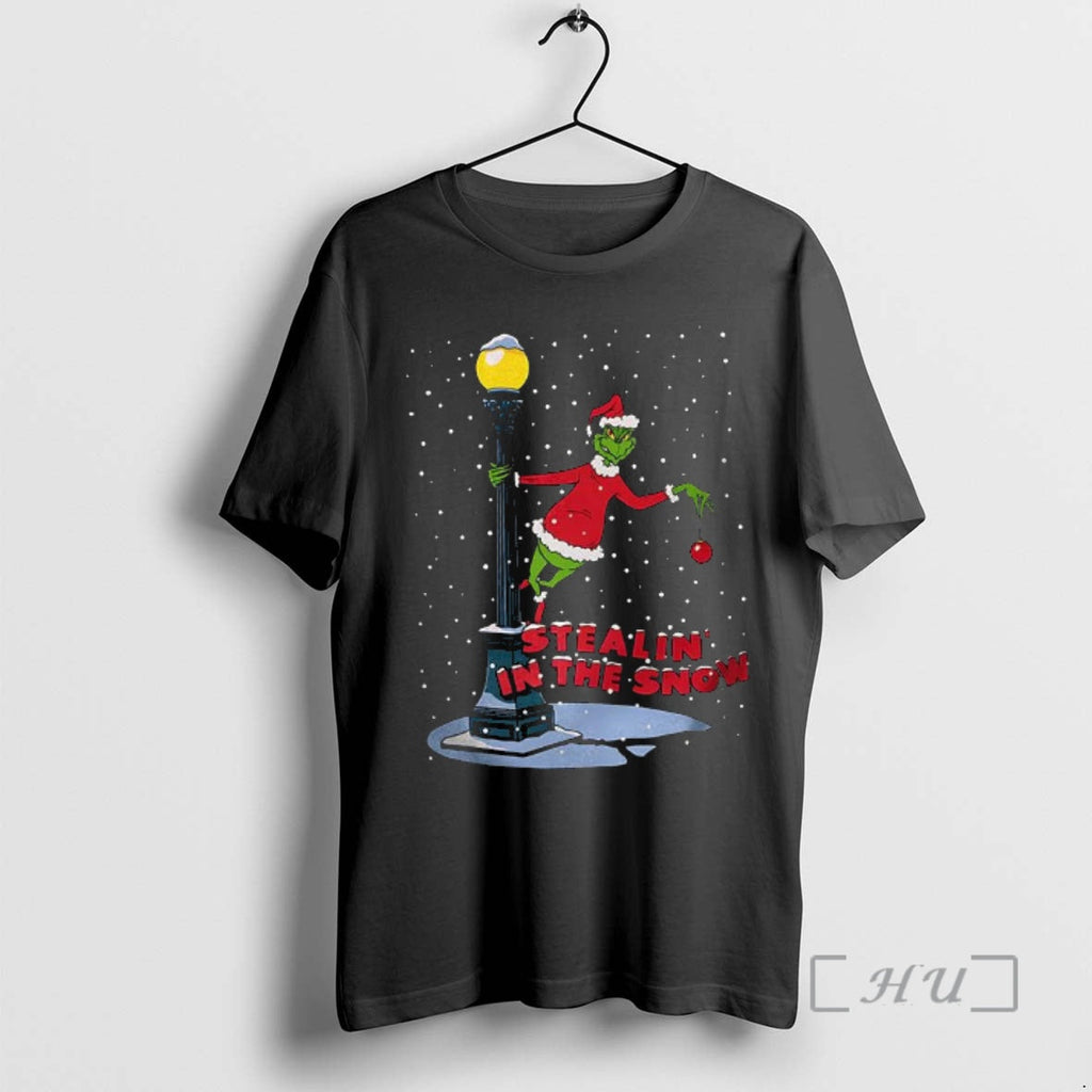 Officials Grinch Stealing Snow Cartoon T-Shirts, Hoodie, Sweatshirt - T-Shirt, Sweatshirt, Hoodie