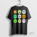 Officials Halloween Zombie Block Heads T Shirts Unisex T-shirt, Sweatshirt, Hoodie, Long Sleeve Tee - T-Shirt, Sweatshirt, Hoodie